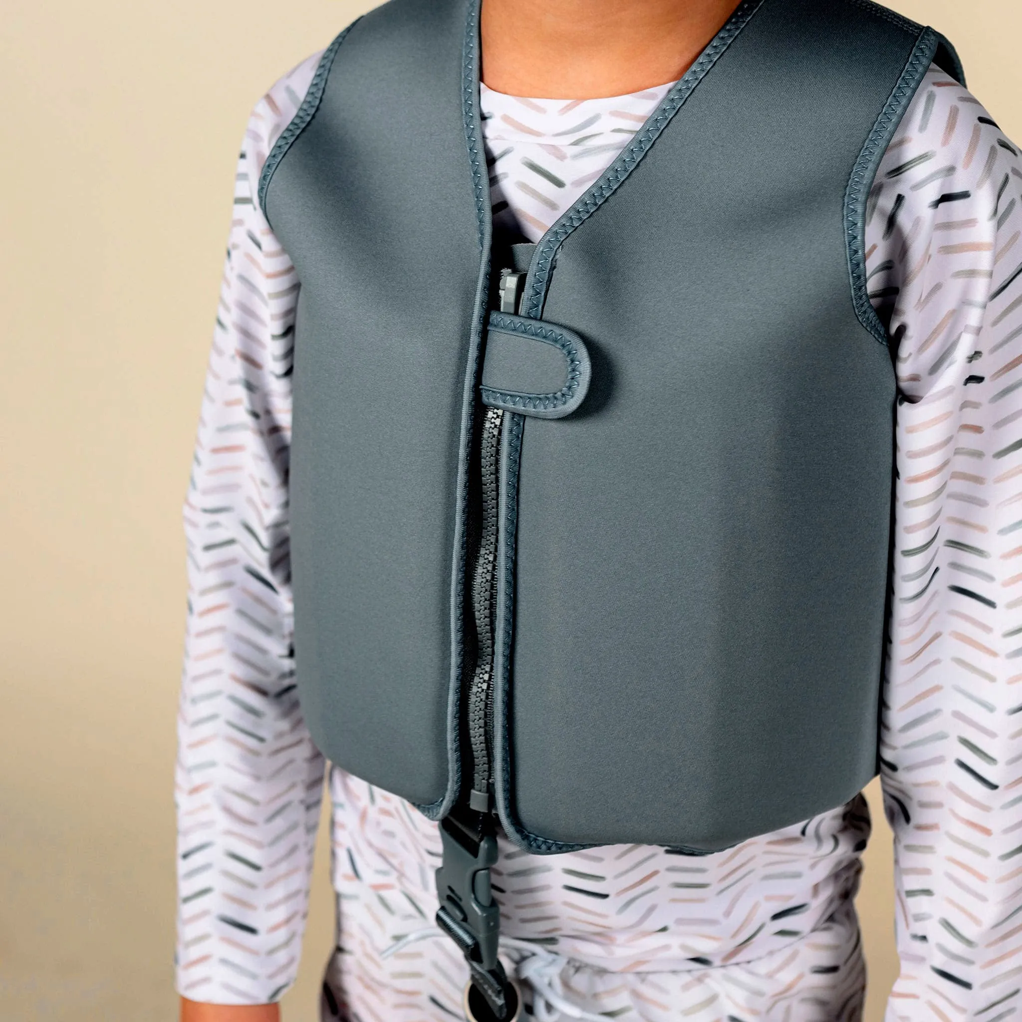 Current Tyed Veste de Nage Charcoal 1-6ans