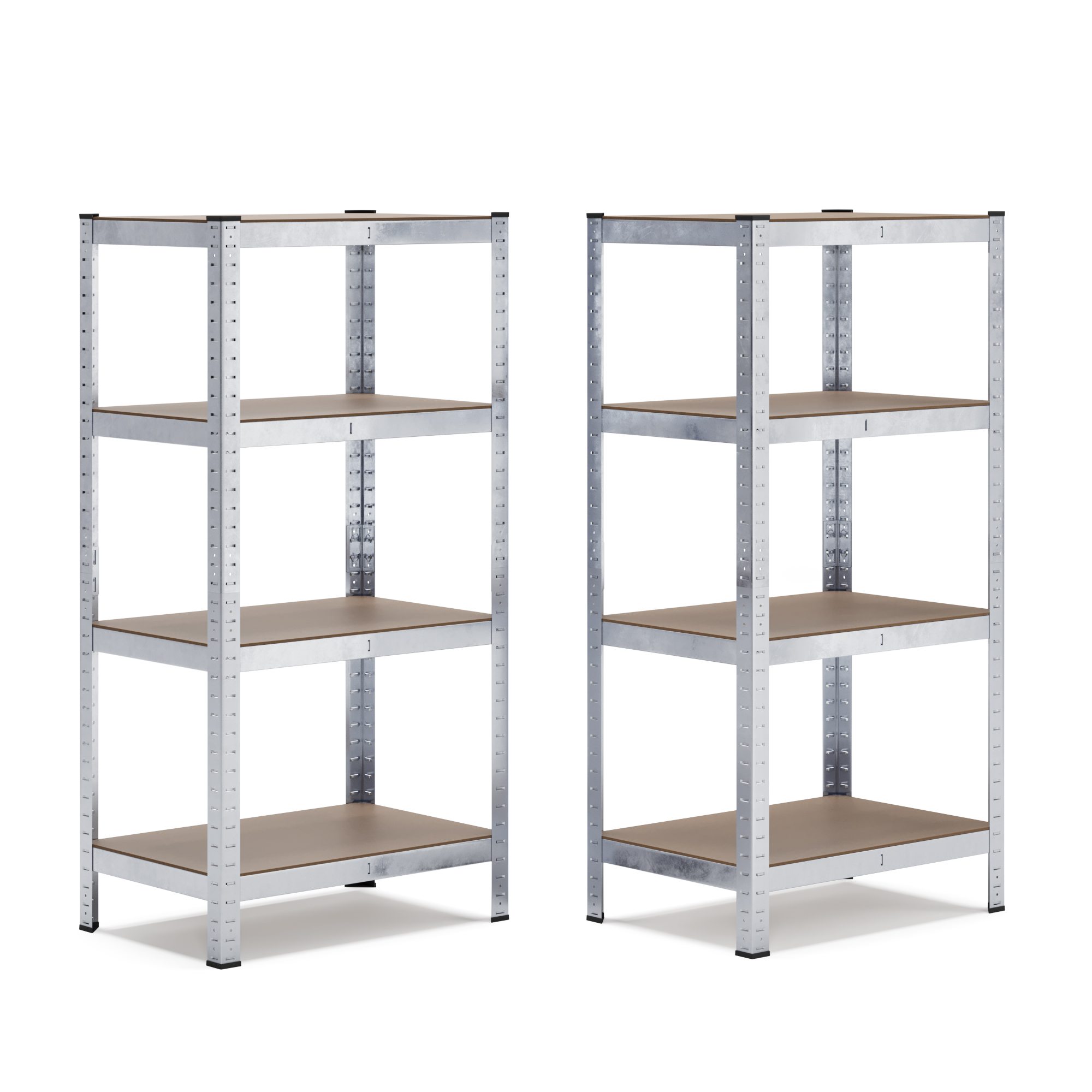 Steckregal 80 x 40 x 162 cm 2er Set