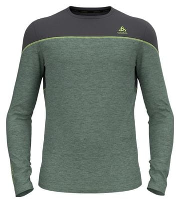 Base Layer Odlo Revelstoke Performance Wool Warm Vert