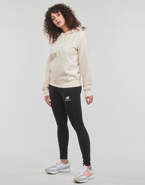 New Balance - ESSENTIALS STACKED LOGO HOODIE - Beige