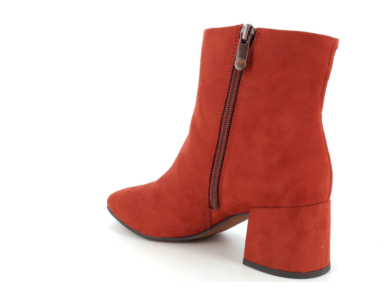 Marco tozzi-25349 velours Rouille
