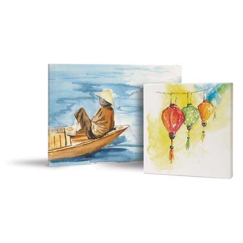 GERSTAECKER 3D-Aquarellkarton Basic, faltbar
