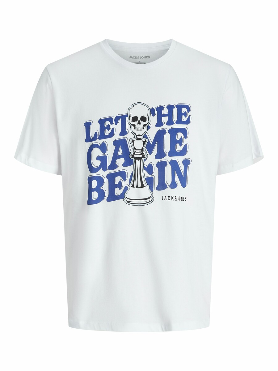 JACK & JONES JUNIOR<br>Camiseta de manga curta com estampa de caveira