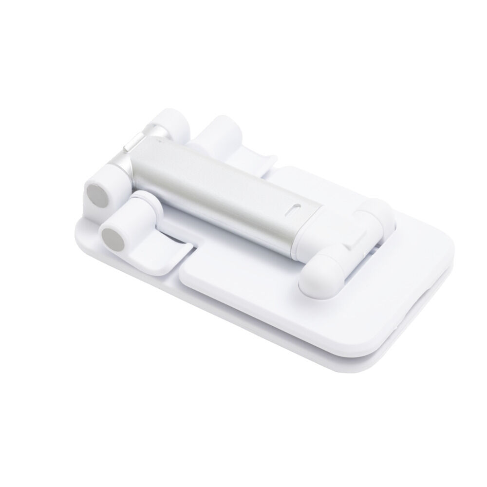 Support téléphone multiposition blanc 6,5x2,7xH11cm