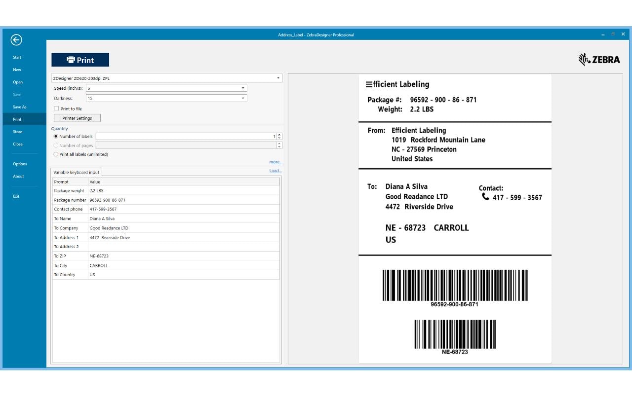 Software Designer Professional 3<br>Labels einfach und schnell gestalten