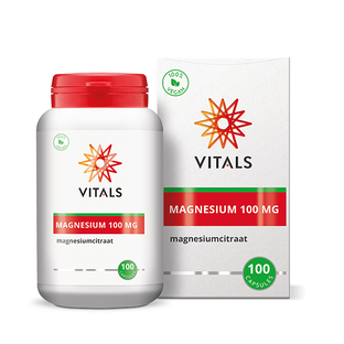 Vitals Magnesium 100mg Capsules 100CP