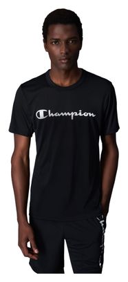 Maillot Manches Courtes Champion Micro Mesh Noir
