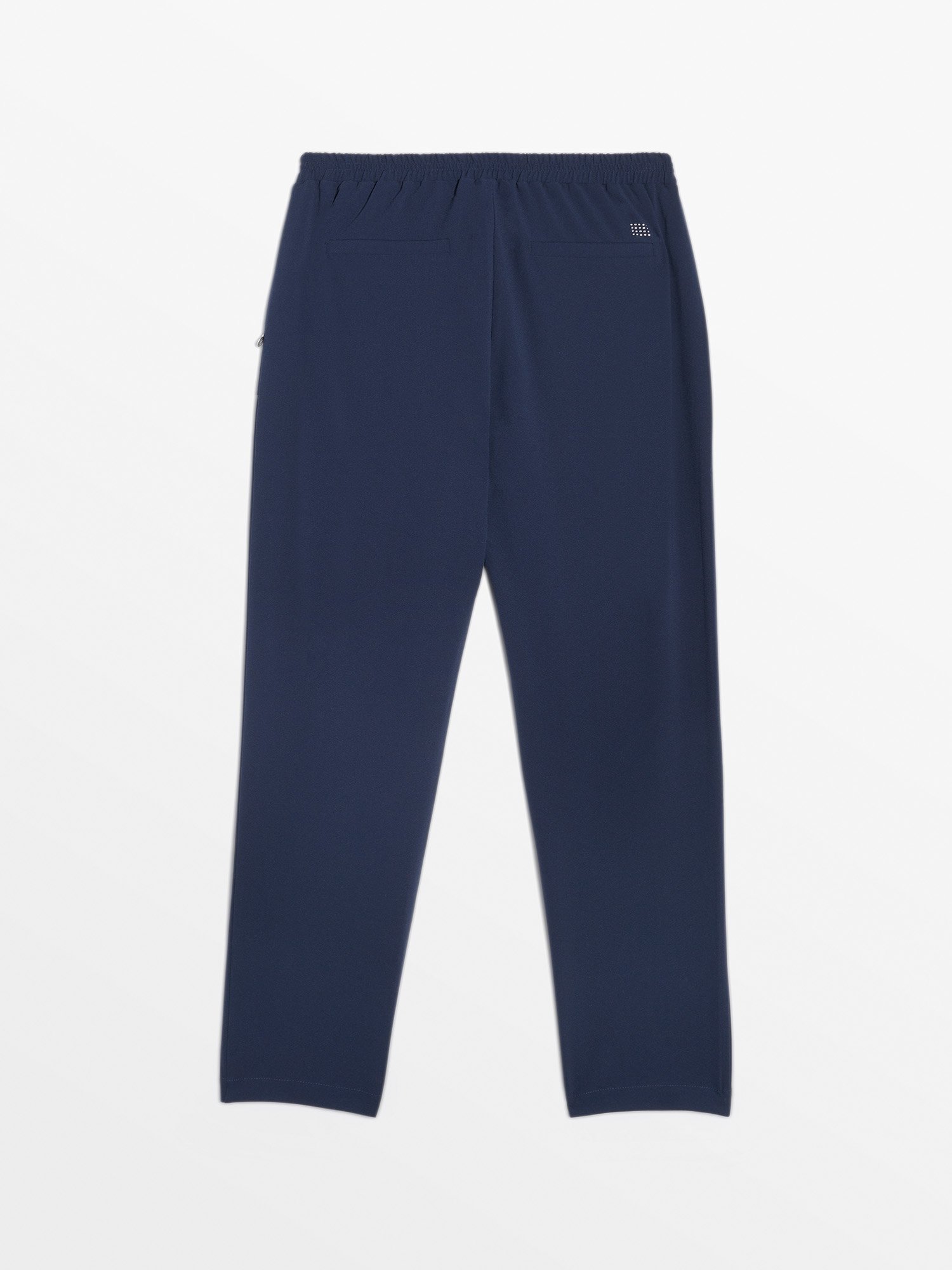 Pantalon Femme Stretch ceinture Elastiquée Marine