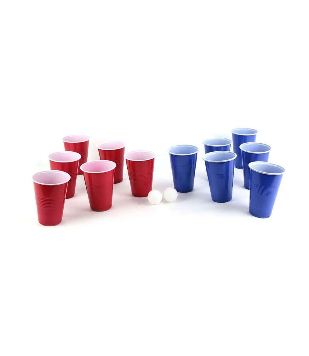 Jeu à boire avec verres réutilisables Bière pong
