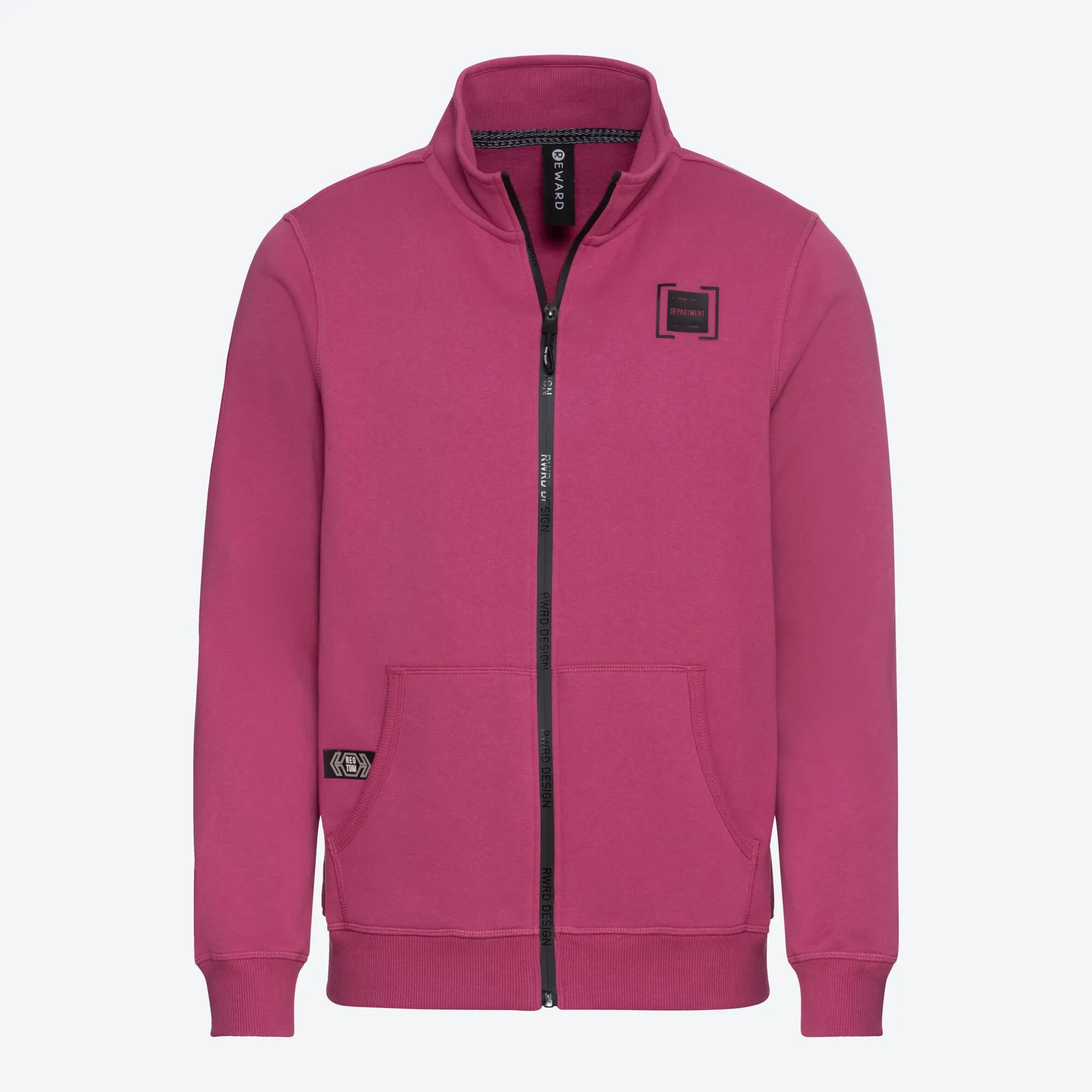 Herren-Sweatjacke mit Känguru-Tasche