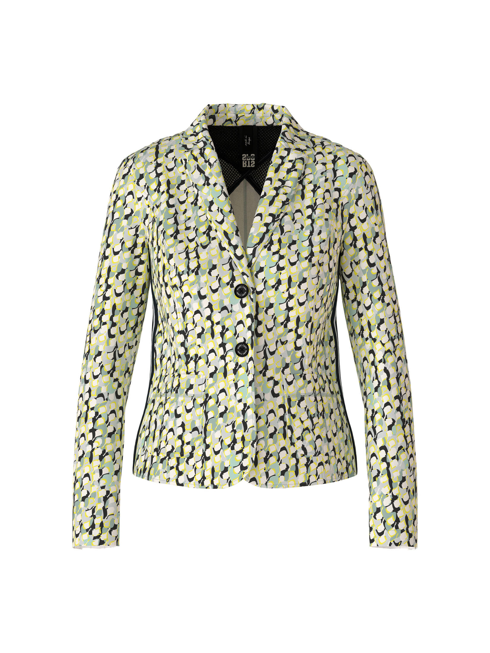 Marc Cain| Damen 70ies Blazer mit grafischem Alloverprint