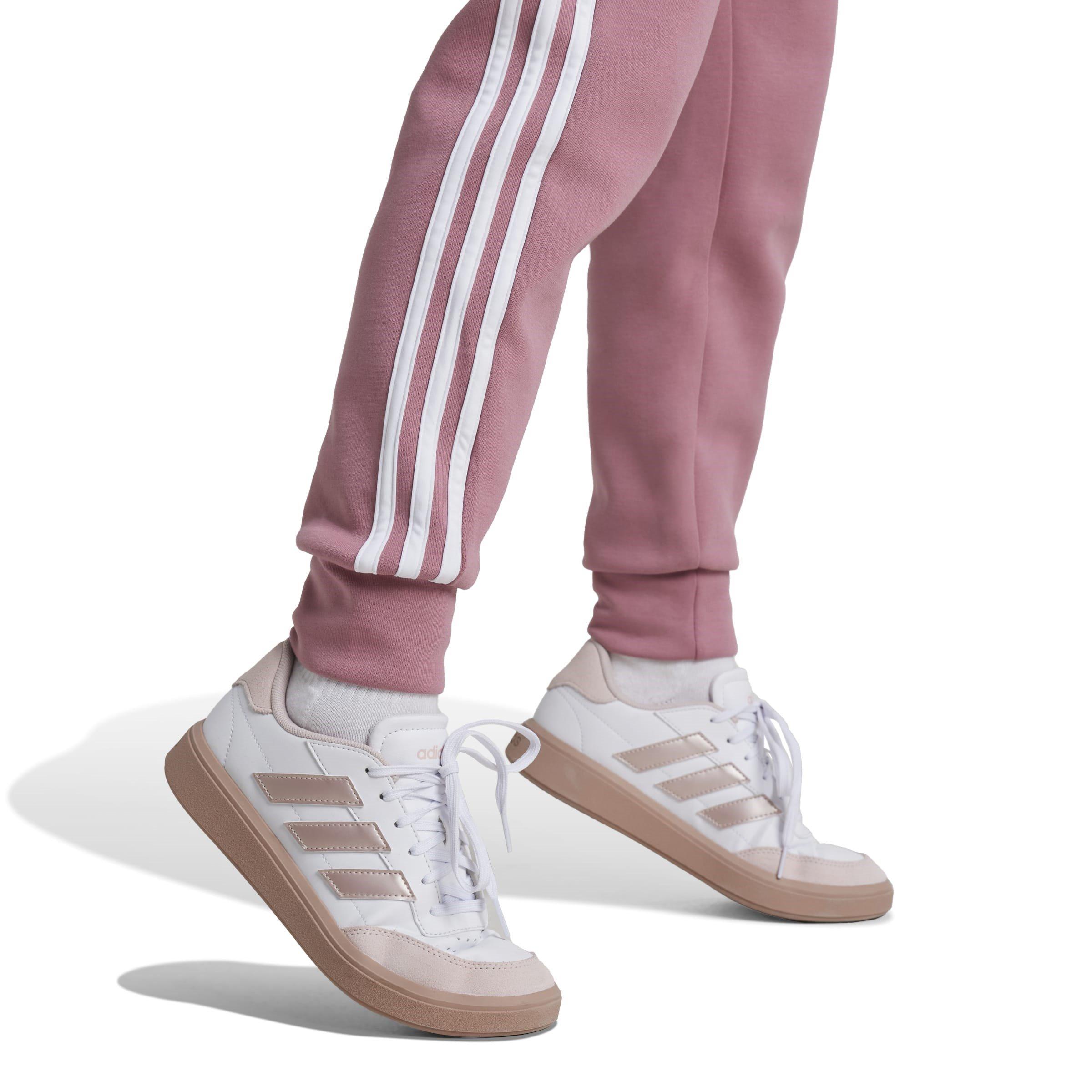 adidas Future Icons 3-Stripes Cotton Tracksuit Bottoms Juniors