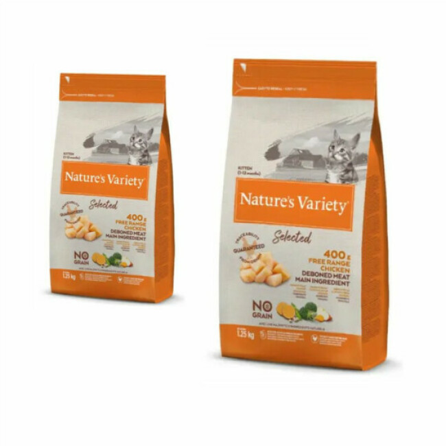 Croquettes pour chaton Nature's Variety Selected Kitten No Grain