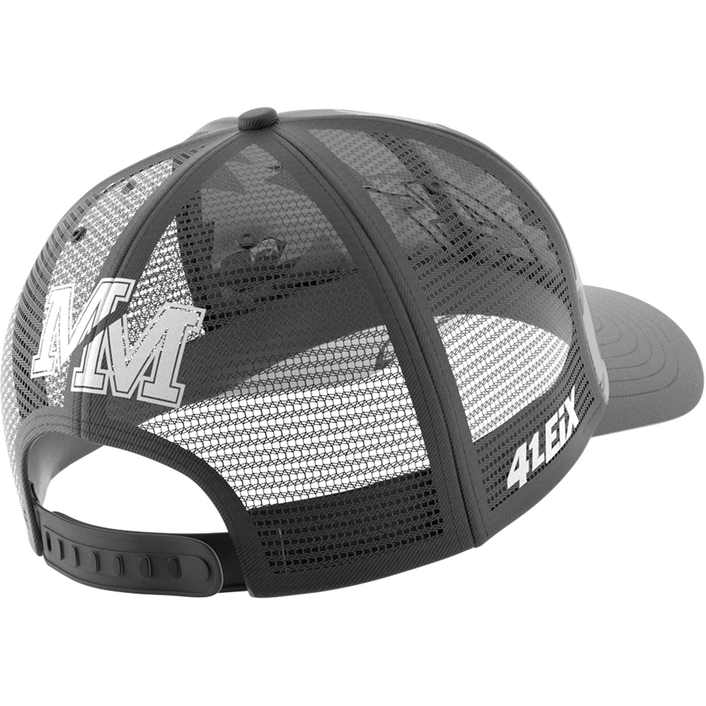 Ixon - Casquette Mesh Aleix Espargaro 22 Noir / Gris