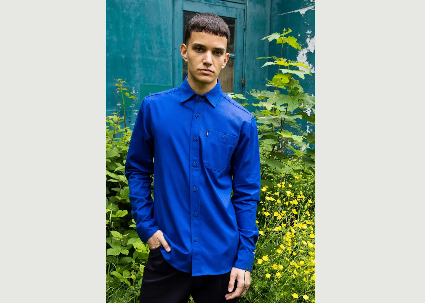 Chemise à poches poitrine Misericordia