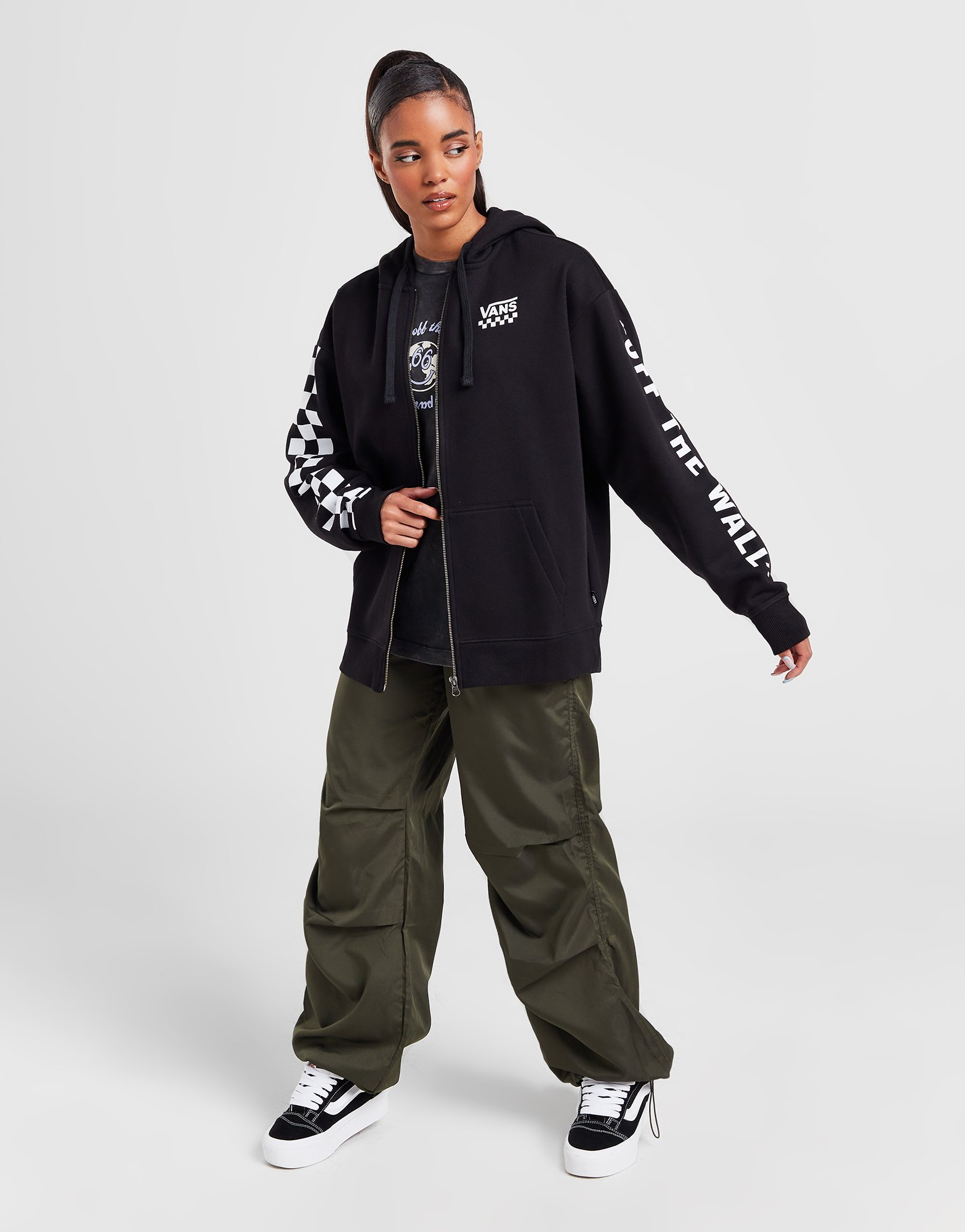 Vans Sweat à Capuche Zippé Femme