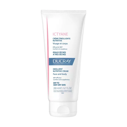Ducray — Crème Émolliente Nutritive — Crème émolliente — Ictyane 200ml