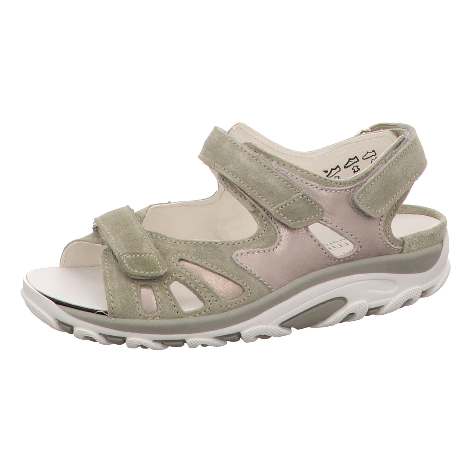 Waldläufer Sandalette grün