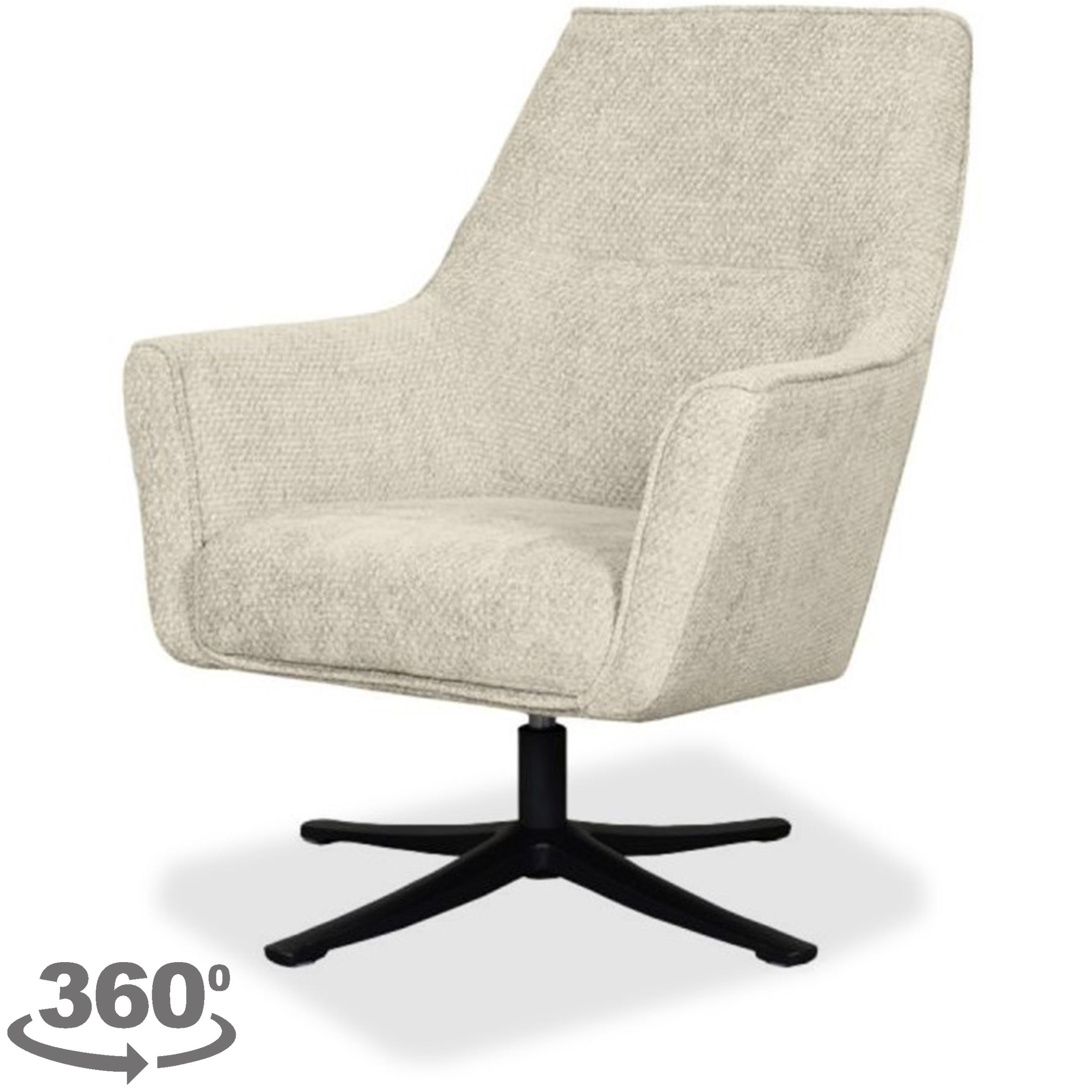 Fauteuil Naturel CM-55.025 Tod B76 x D75 x H90 cm