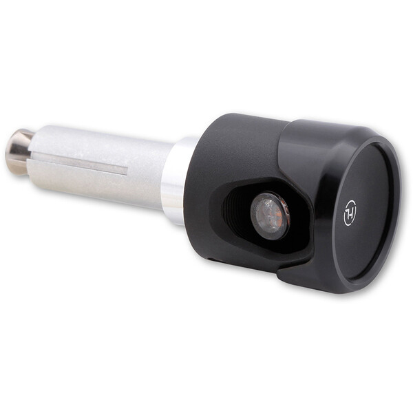 Highsider - Clignotants LED Akron-Flash - Embout de guidon Noir