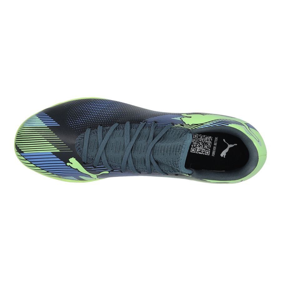 PUMA Future 7 Play TT Lights Out - Gray Skies/Violet/Fizzy Apple/Blanc