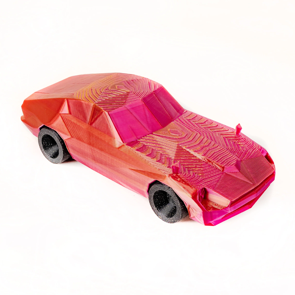 Polymaker  Panchroma™ PLA Dual Silk Banquet (Gold-Magenta), 1,75 mm / 1000 g    Zweifarbige Magie mit Seidenglanz in Banquet