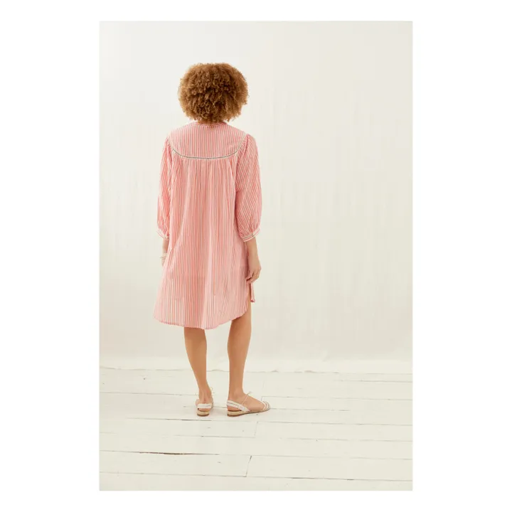 Louise Misha Robe Liviane Rayures - Collection Femme | Rose