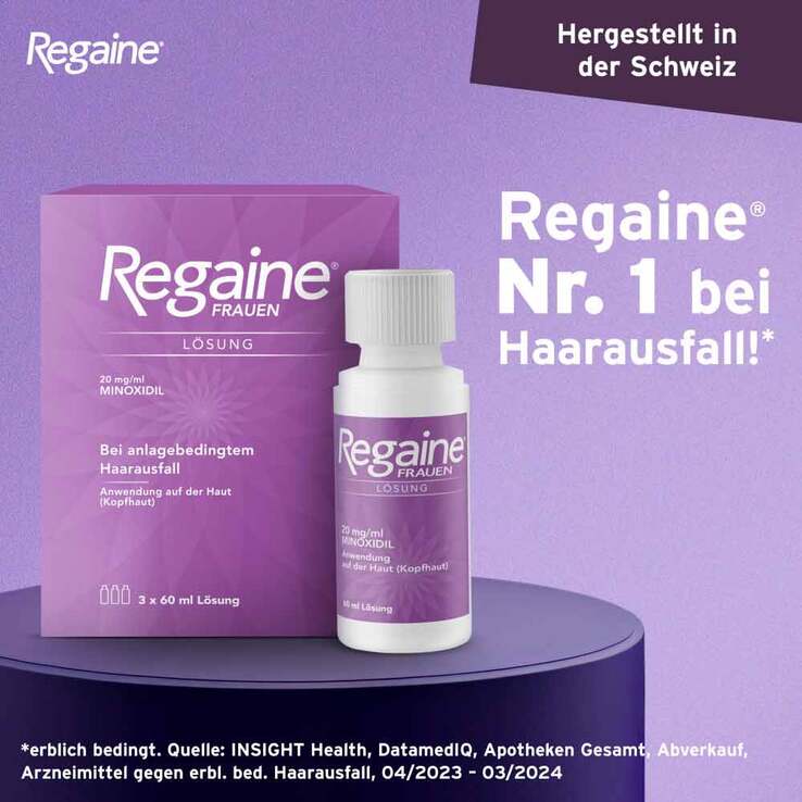 Regaine Frauen Lösung, 2x3x60 ml