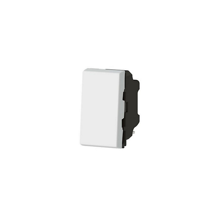 Mécanisme poussoir Legrand Mosaïc à voyant blanc