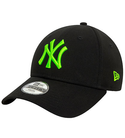 New Era Kasket - 9Forty - New York Yankees - Neon - Sort/ Grøn