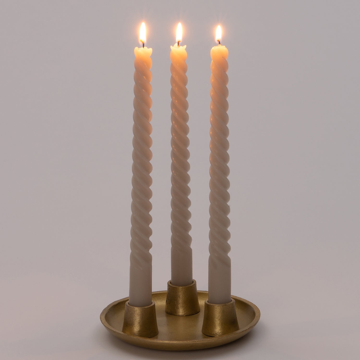 Intratuin kandelaar Koko goud D 15 H 5 cm