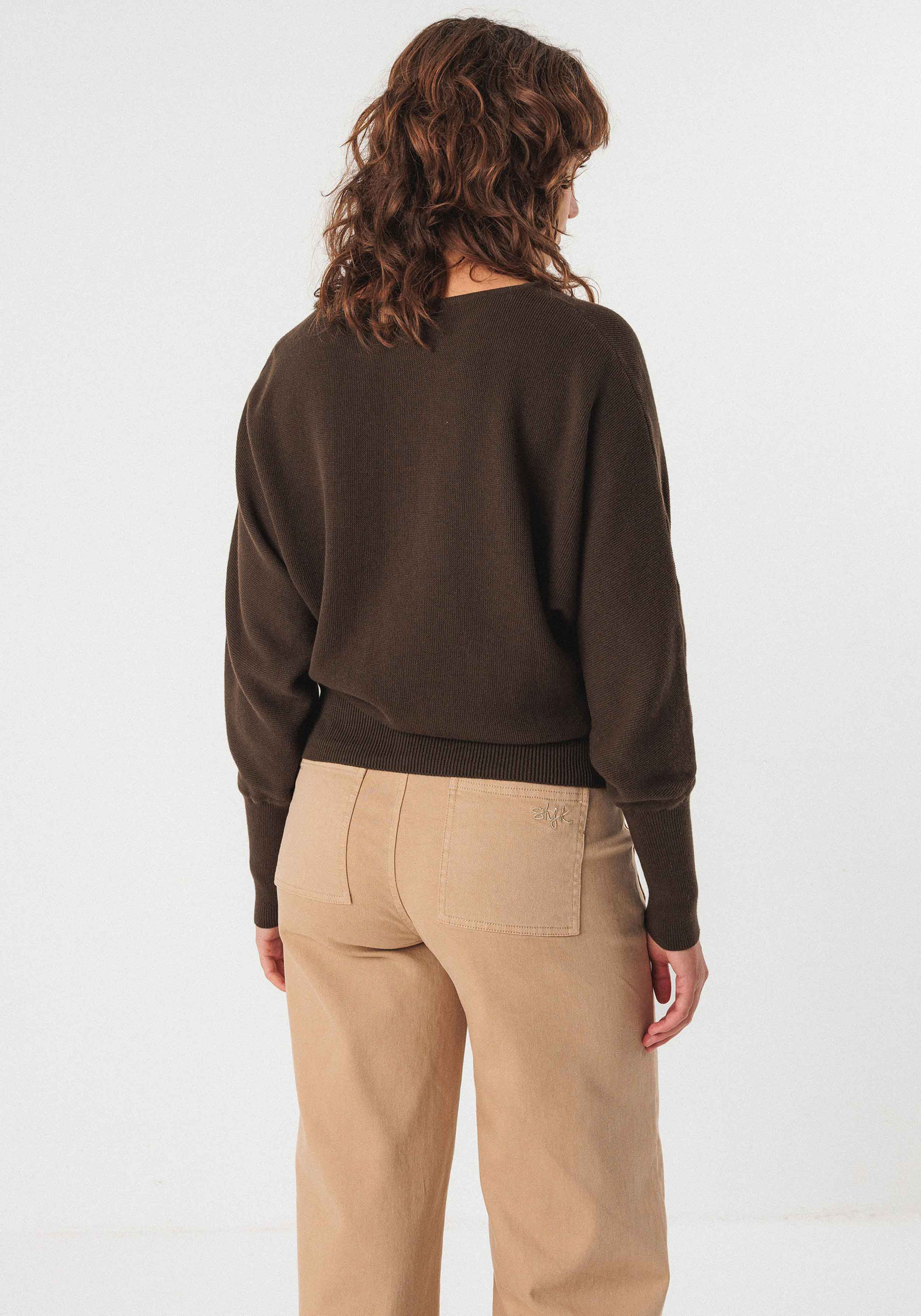 SKFK Pullover Ibar Dark Brown