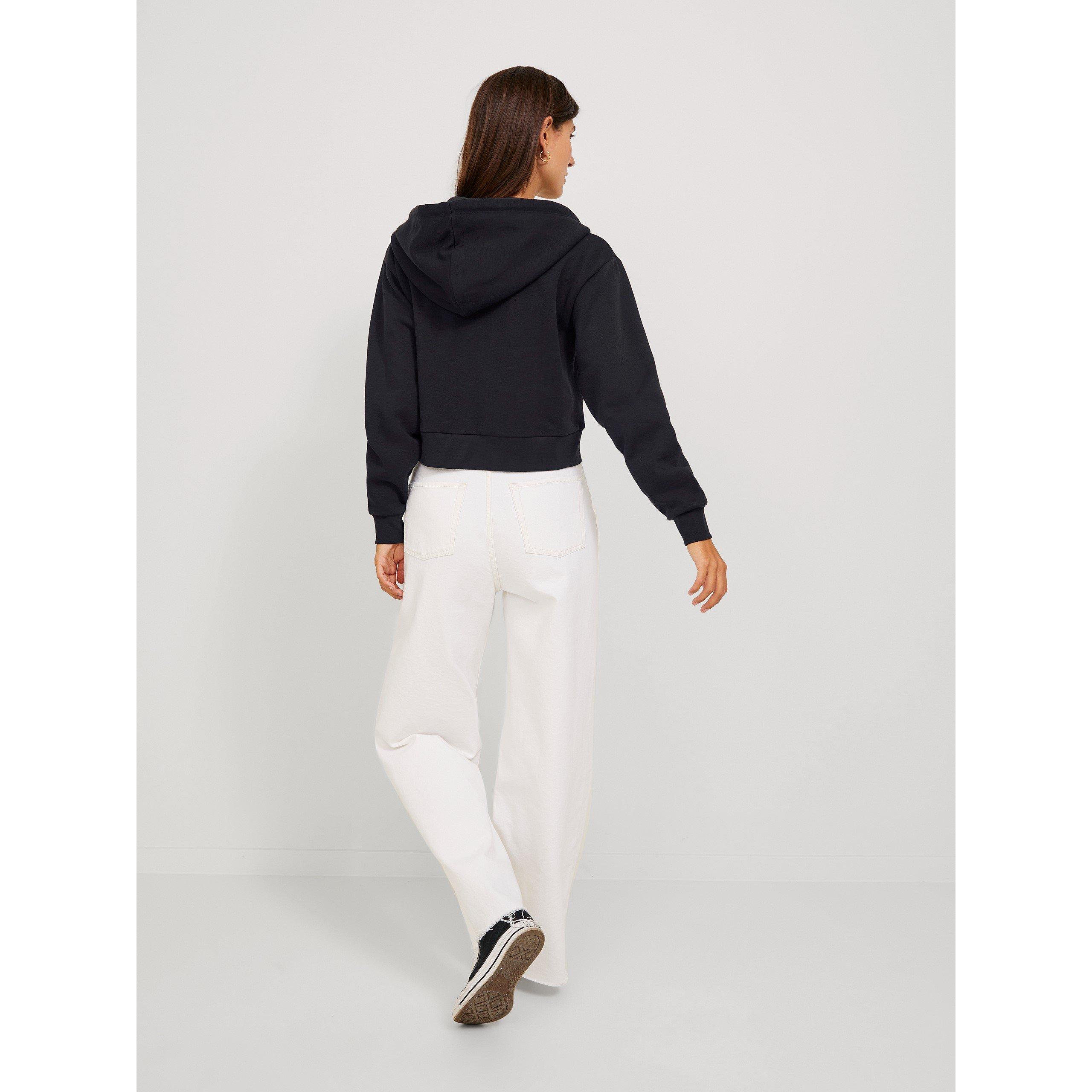 JJXX Abbie Long Sleeve Zip Cropped Hoodie
