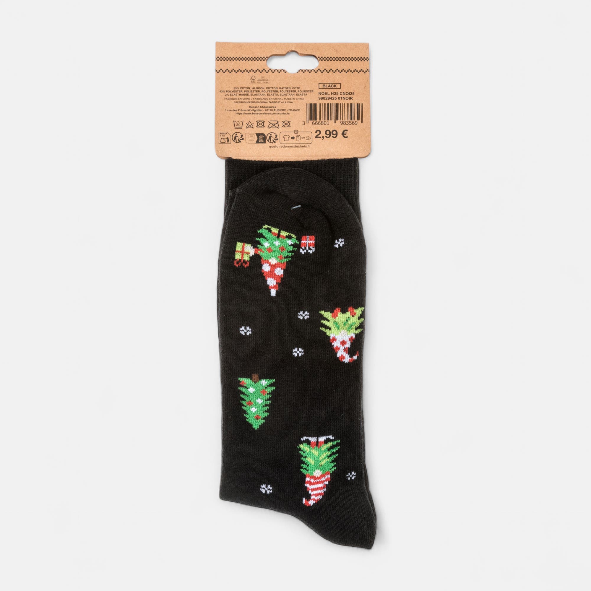 Chaussettes Homme noir