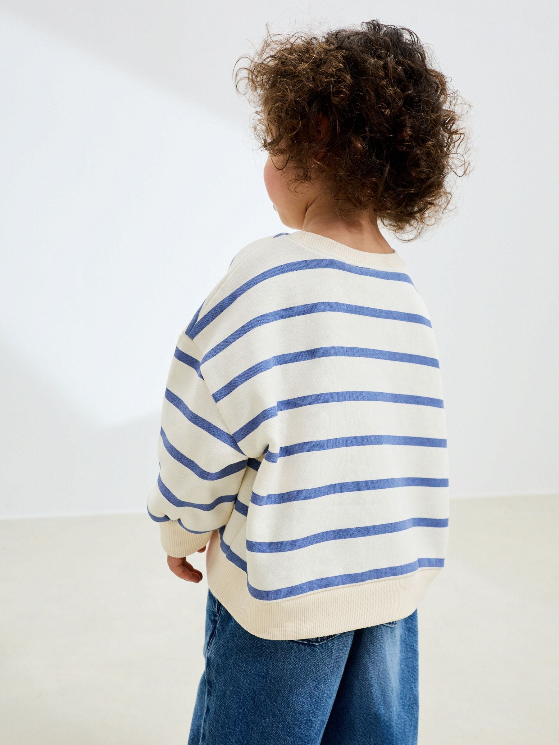 Paddington Bear Crème Strepen - Sweatshirt (3 mnd-7 jr)