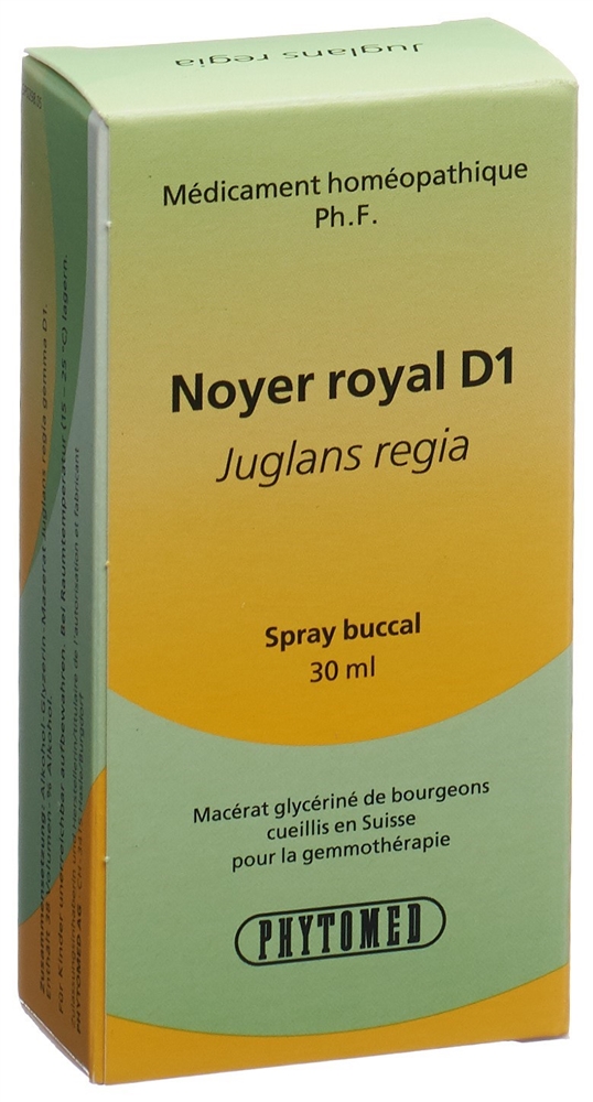 PHYTOMED Juglans regia liq 1 D Spr 30 ml