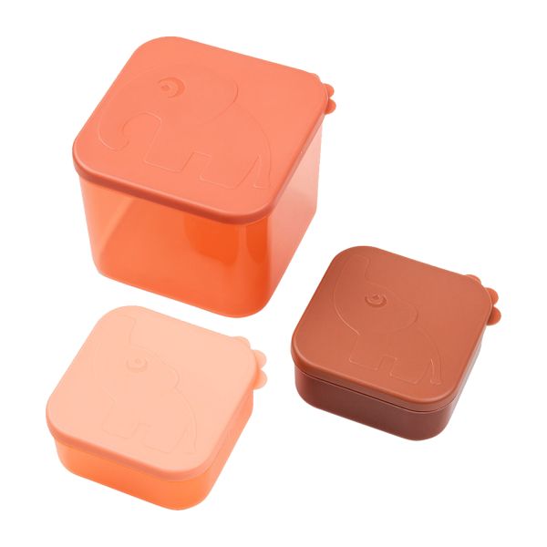 Done By Deer Elphee Snackbox - Large - 3 Stuks - Green