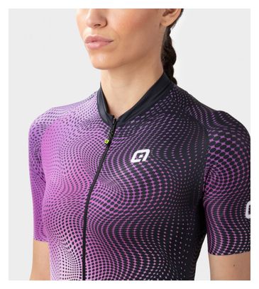 Maillot Manches Courtes Femme Alé Circus Violet
