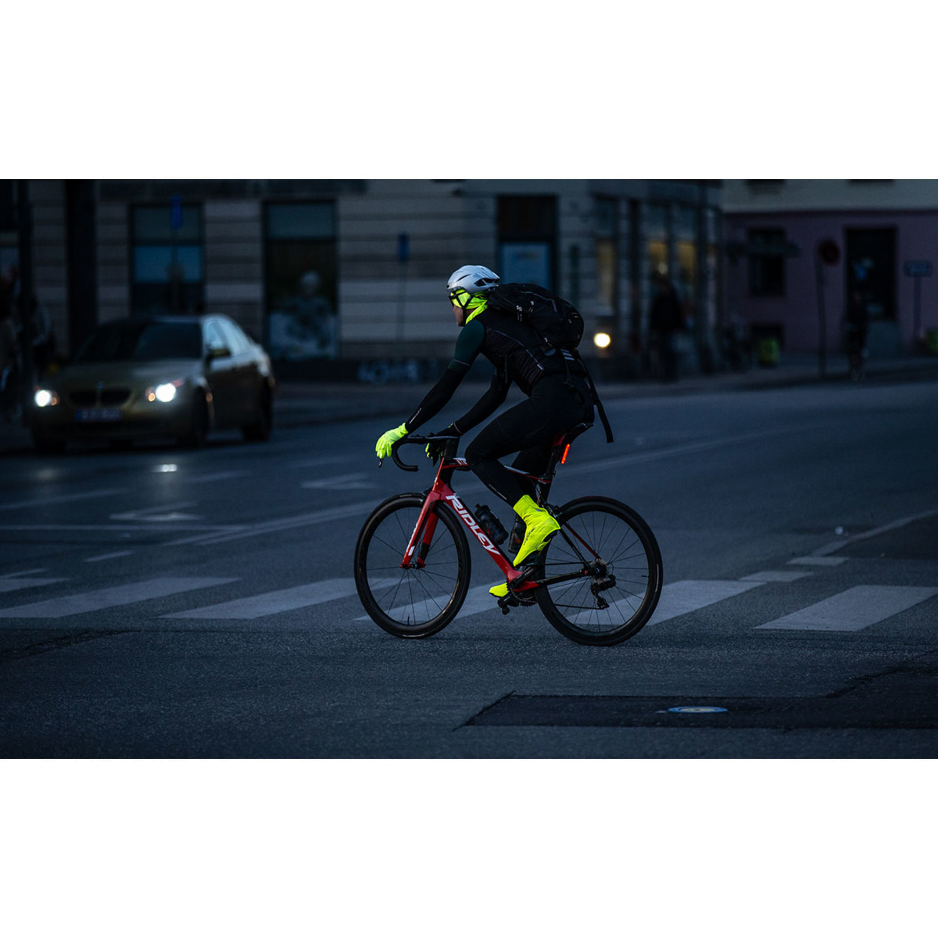 GripGrab Ride Waterproof Overschoenen Hi-Vis Geel
