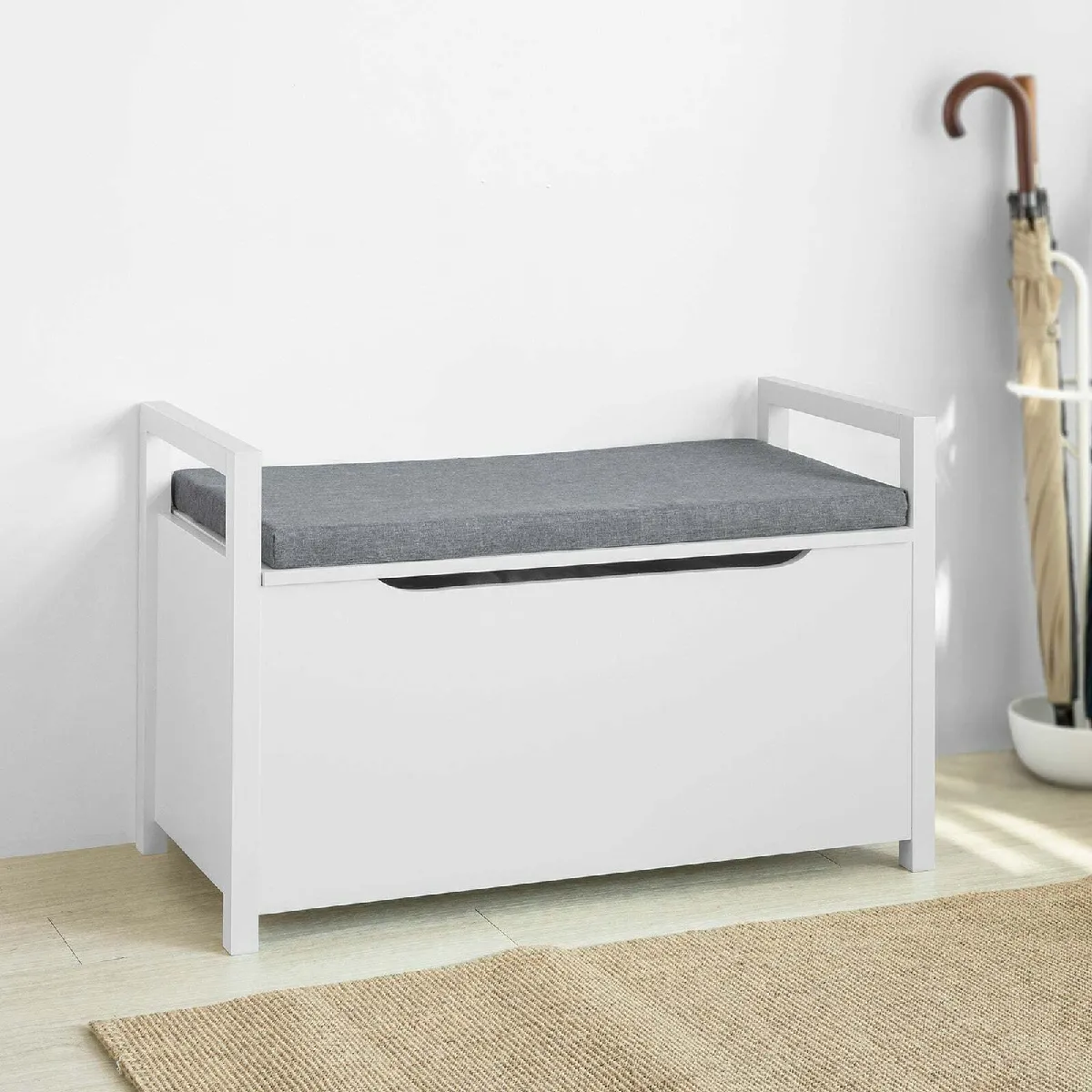 SoBuy FSR76-W Banc de Rangement