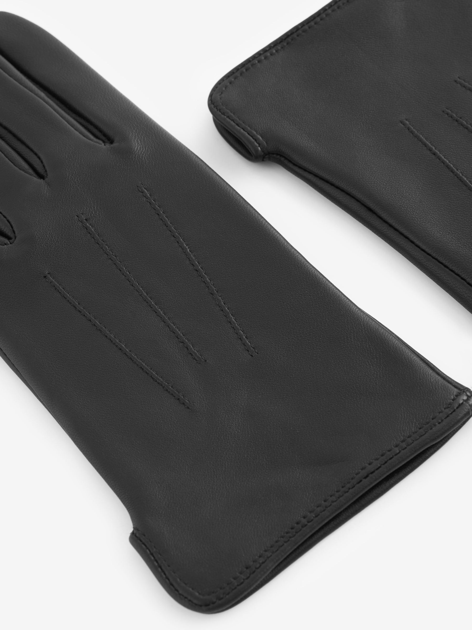 Zwart - Leren handschoenen