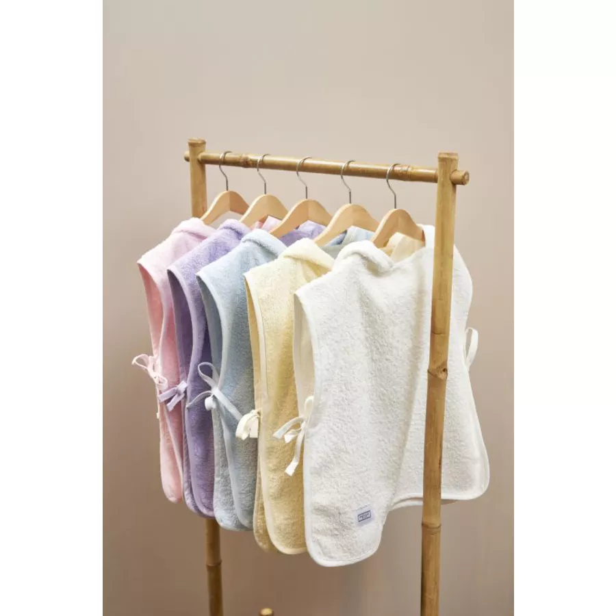 MEYCO Badeponcho Frottee Uni Offwhite