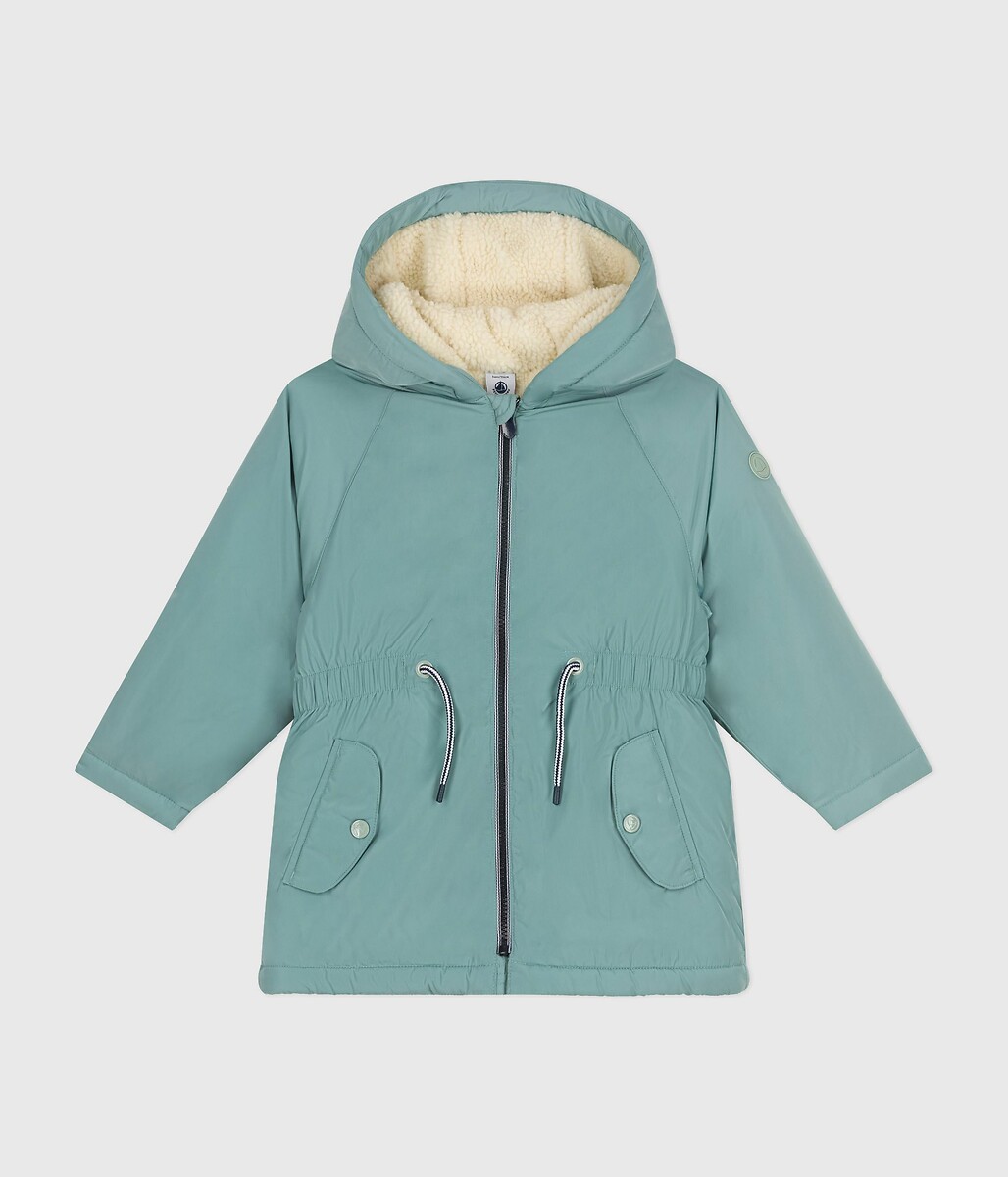 PEQUENO BARCO<br>Parka com boné