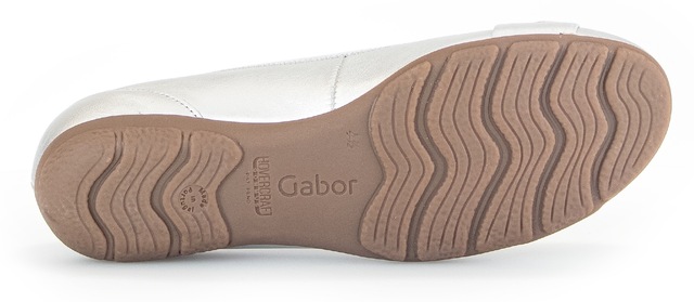 Gabor Ballerina  , flache Schuhe, Slipper mit Hovercraft Luftkammern-Laufsohle