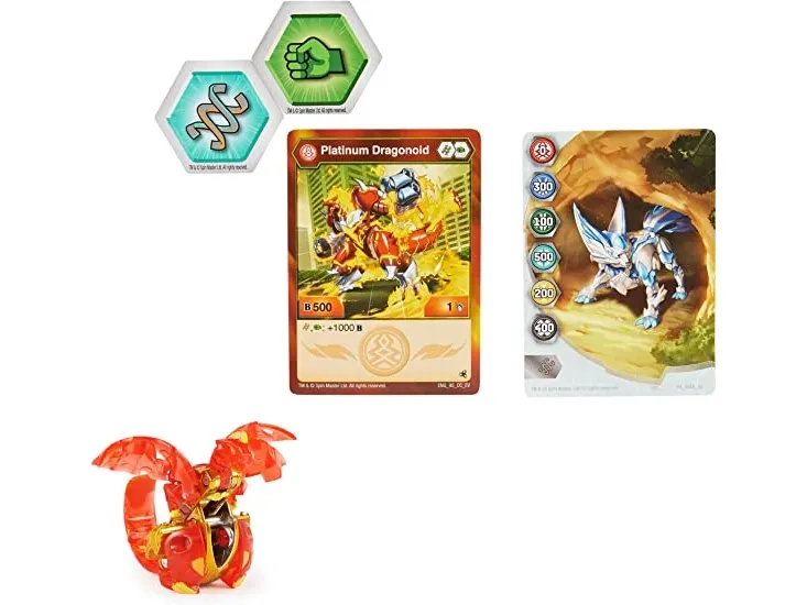Bakugan Diecat Strength - Dragonoid Red