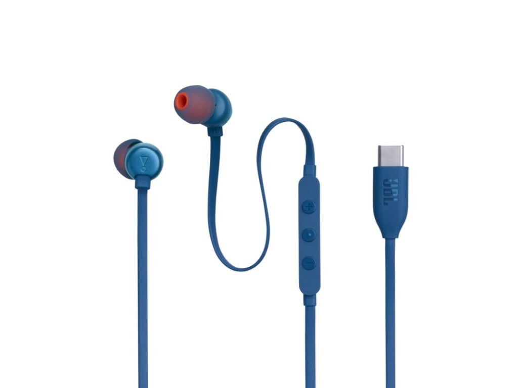 AURICULARES COM FIO JBL T310C BLU AZUL C/MICRO