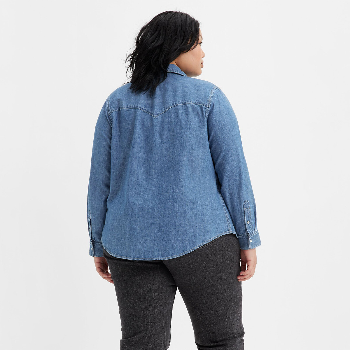 LEVI'S PLUS<br>Jeanshemd Essencial Western