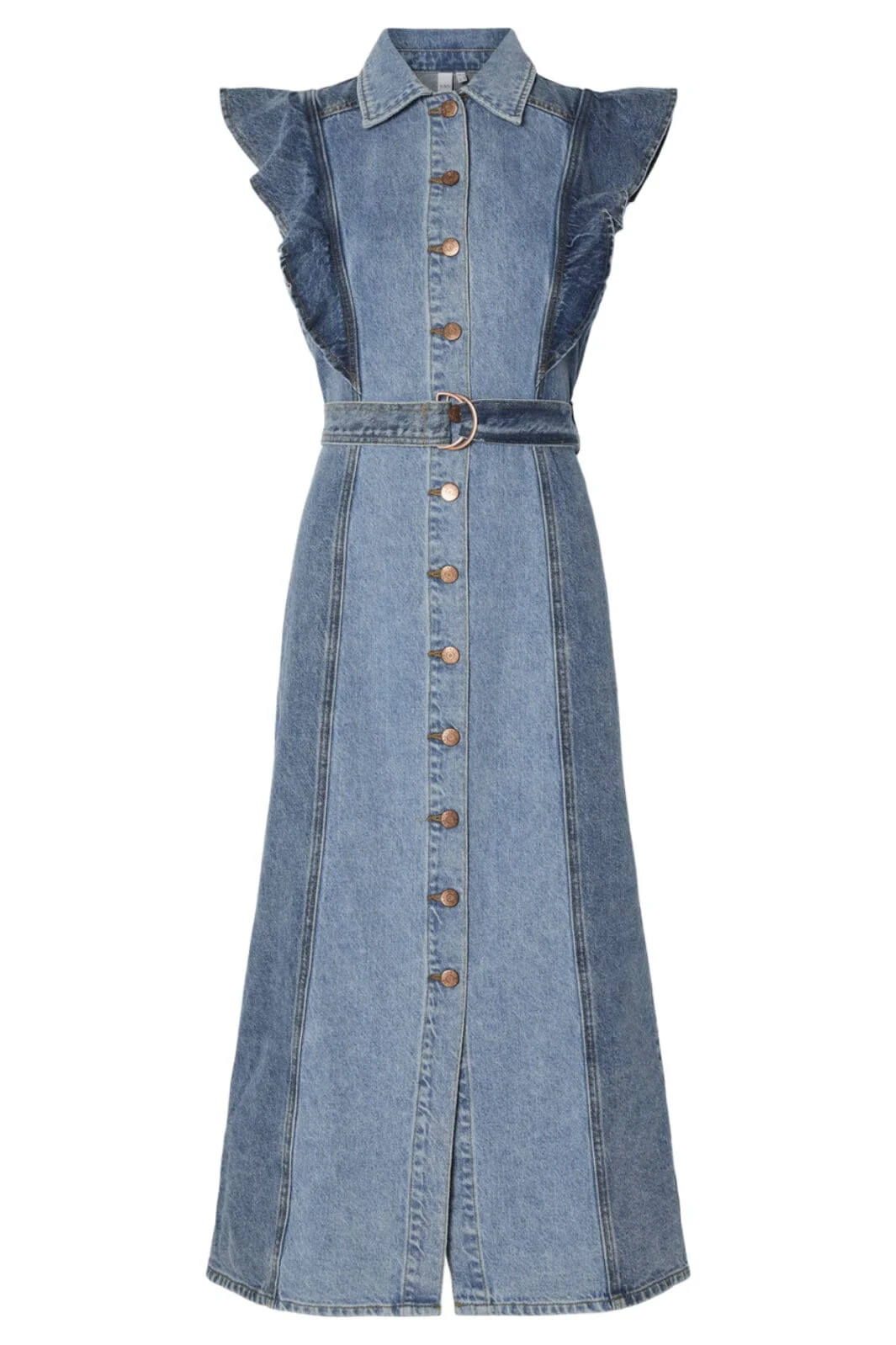 Y.A.S Yascawi Sl Denim Long Dress