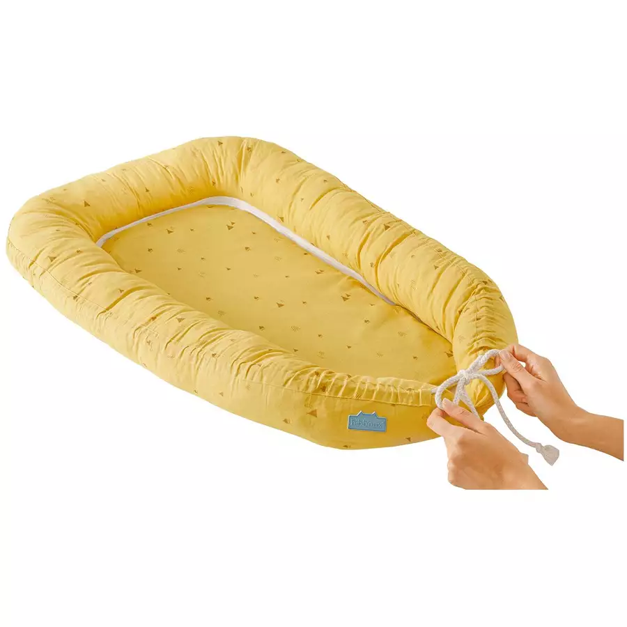 hibboux® Matratze Coccoon Baby Bed - Camper Yellow Multicolor
