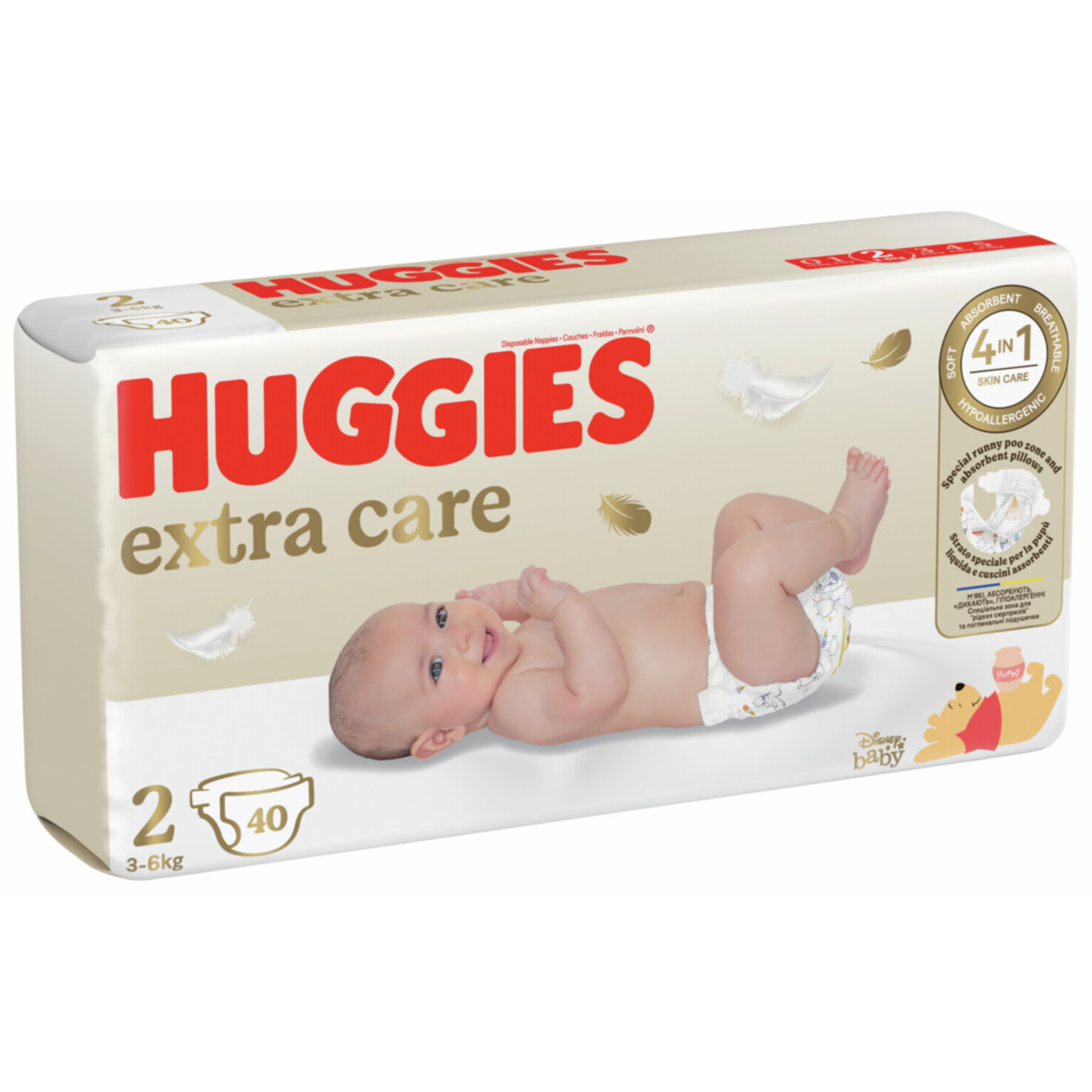 Huggies extra care Windeln Grösse 2